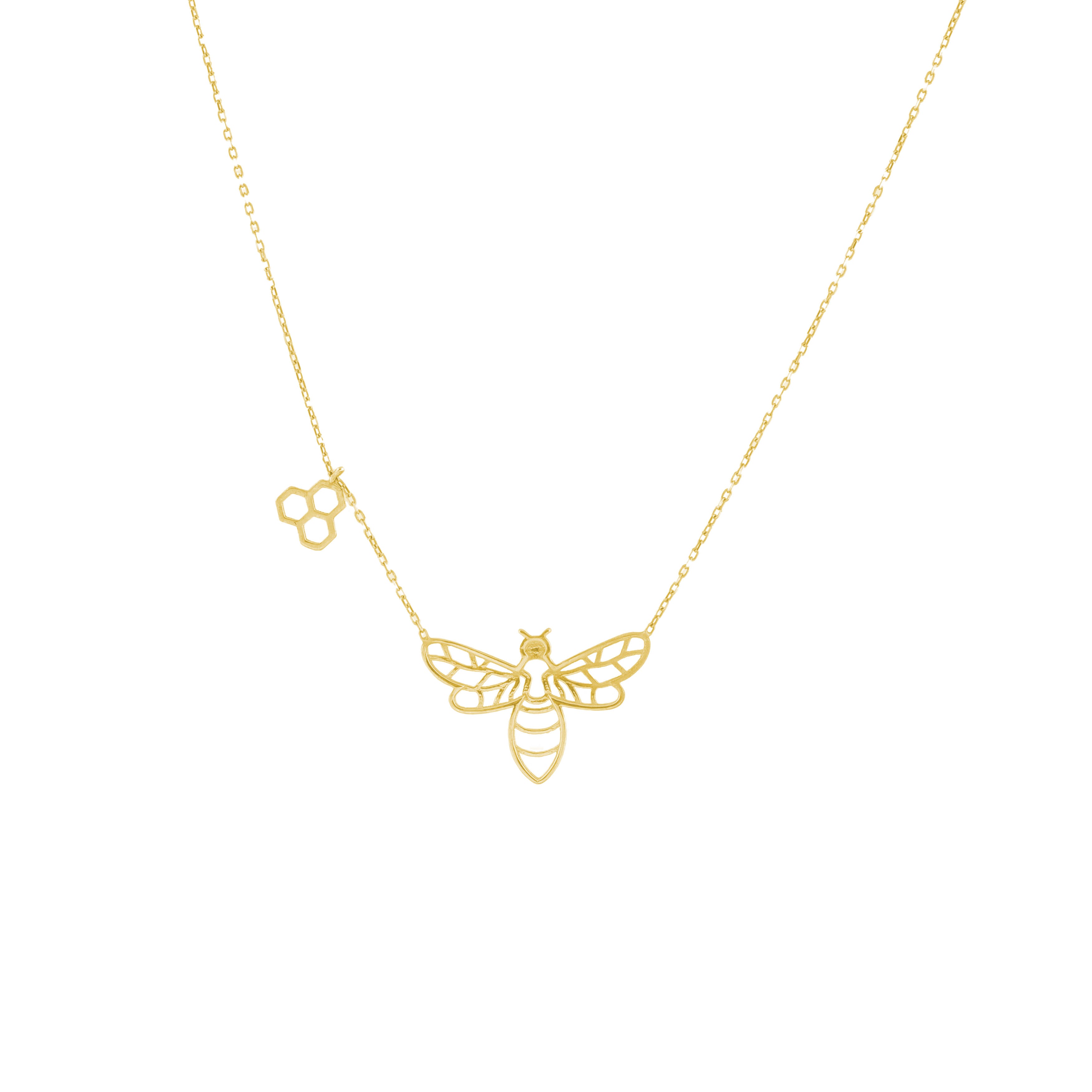 Bee Here Now Necklace