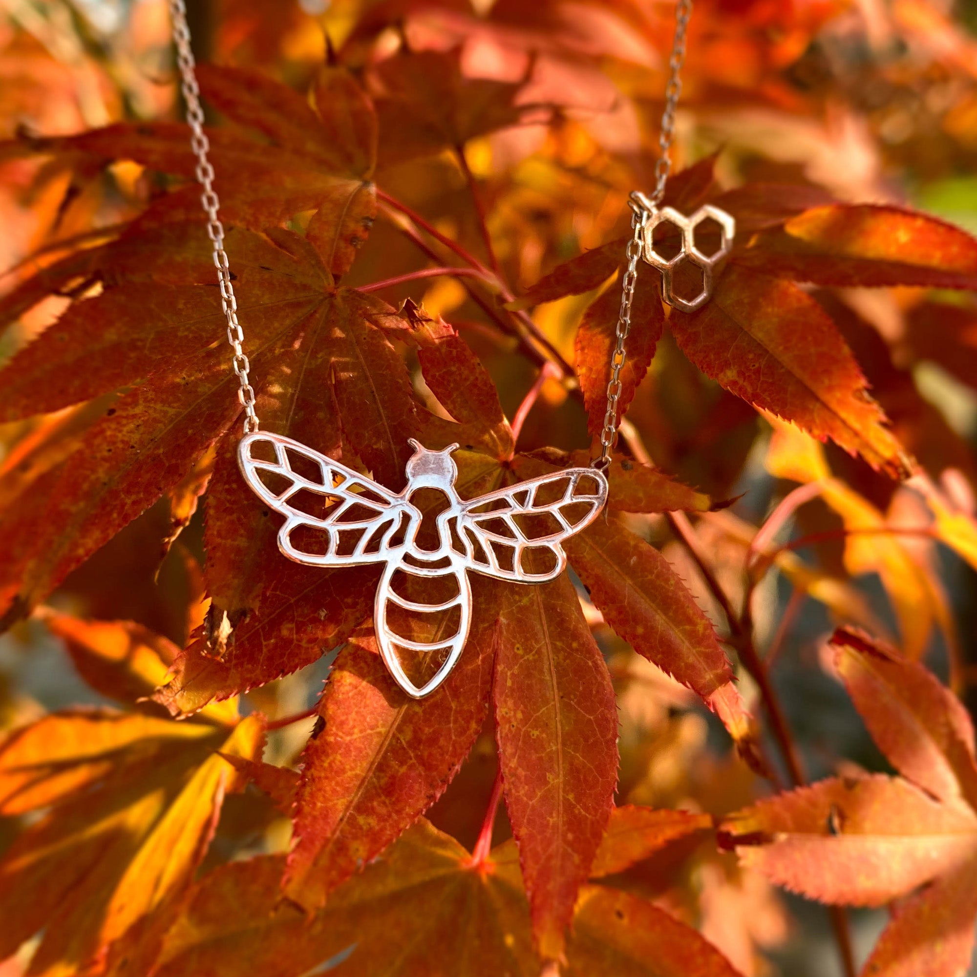 Bee Here Now Necklace