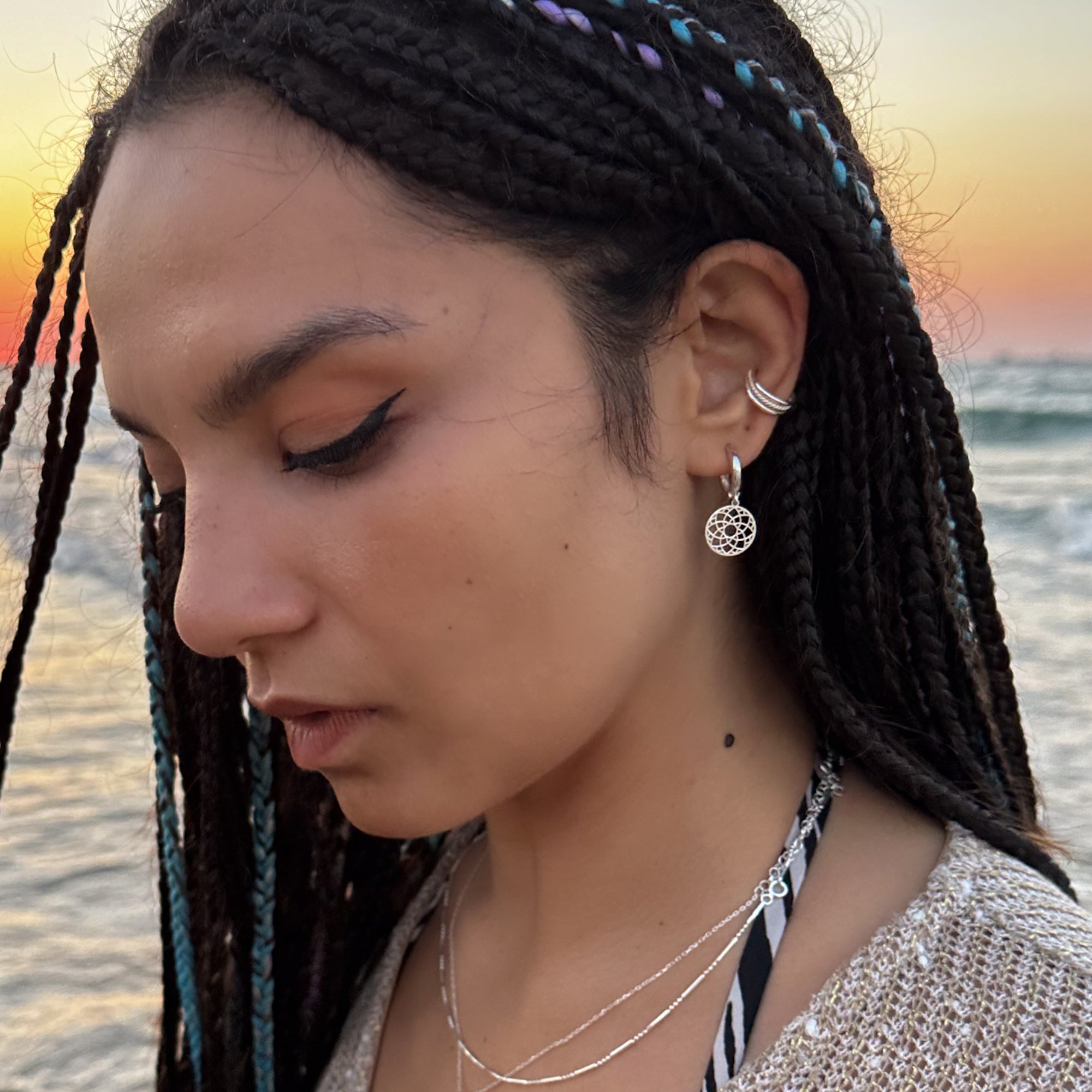 Crown Chakra Earrings