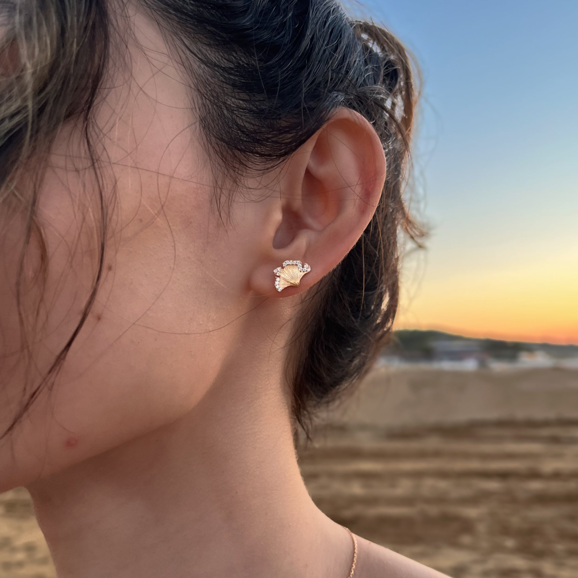 Everlasting Ginkgo Earrings