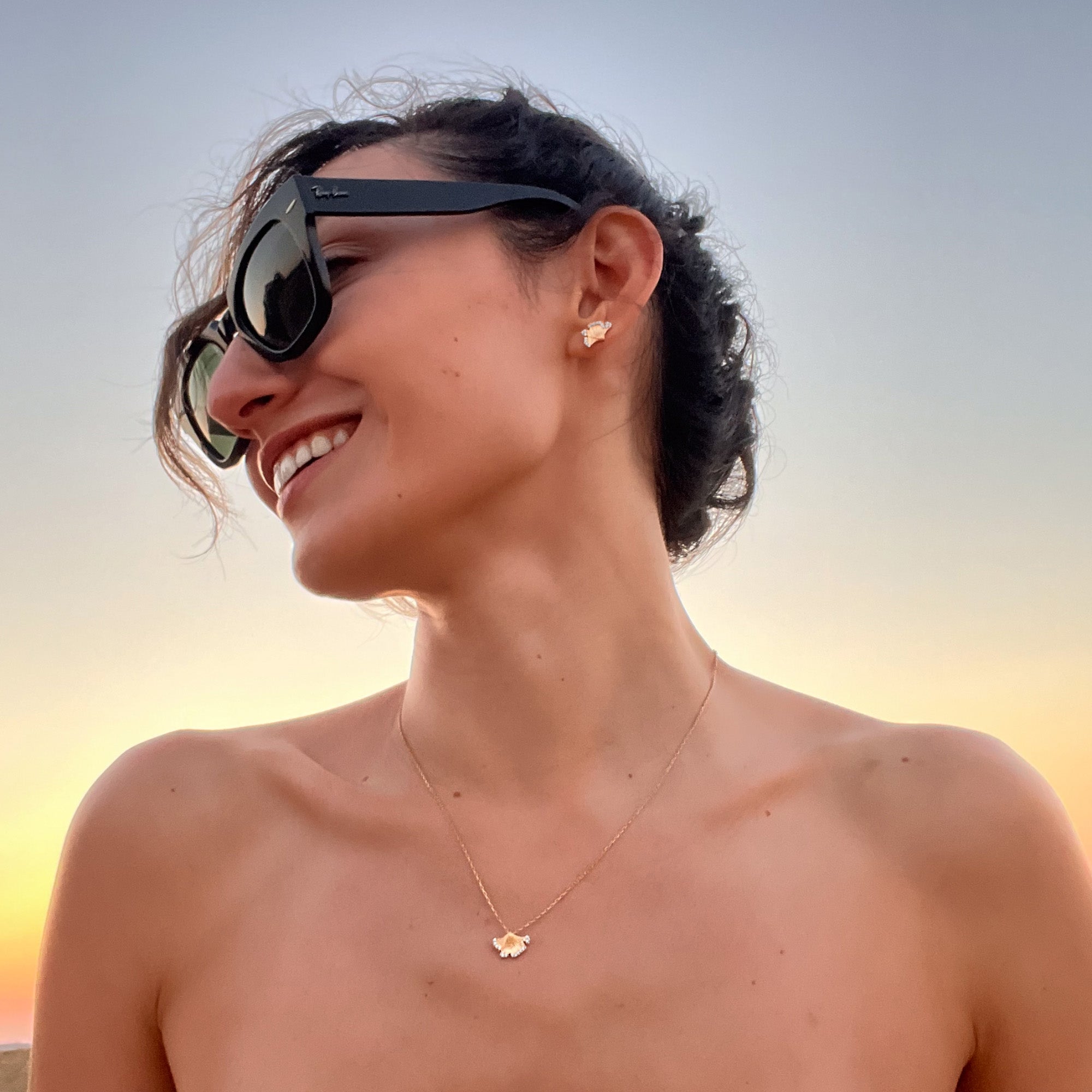 Everlasting Ginkgo Earrings
