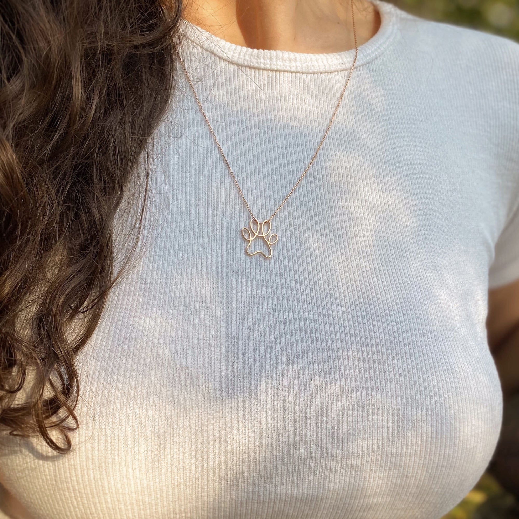In Dogs We Trust Necklace