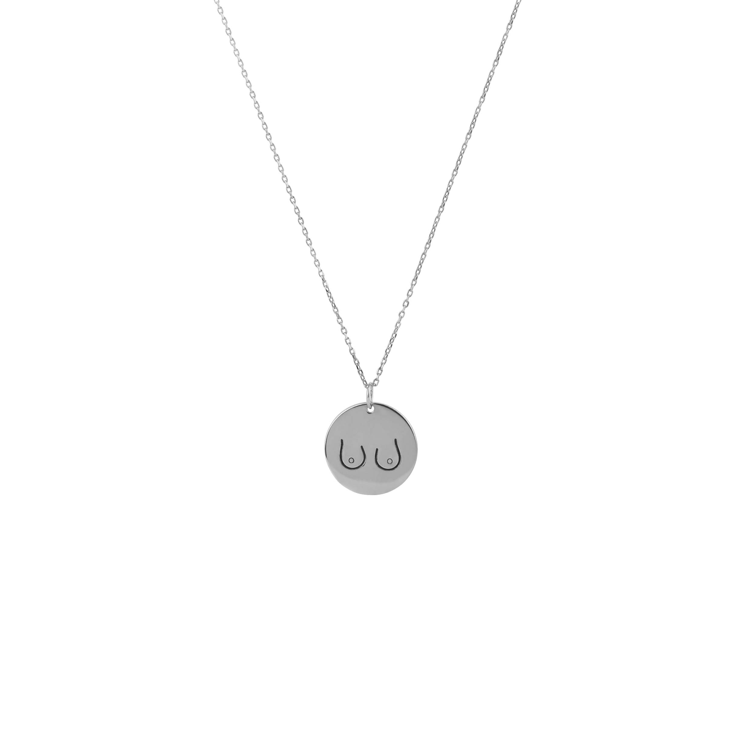 Never Give Up Necklace | Boobies