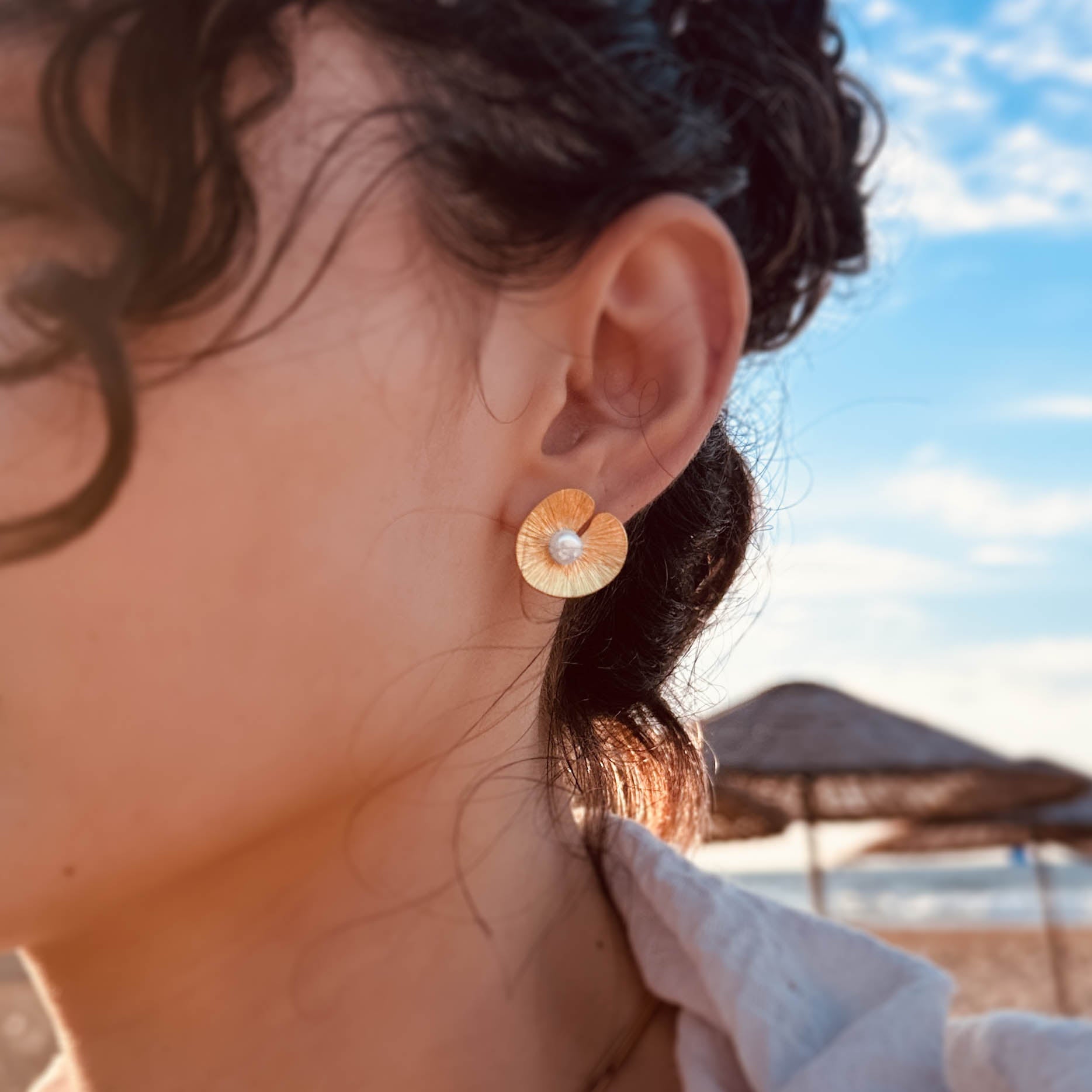 The Lily Pad Earrings